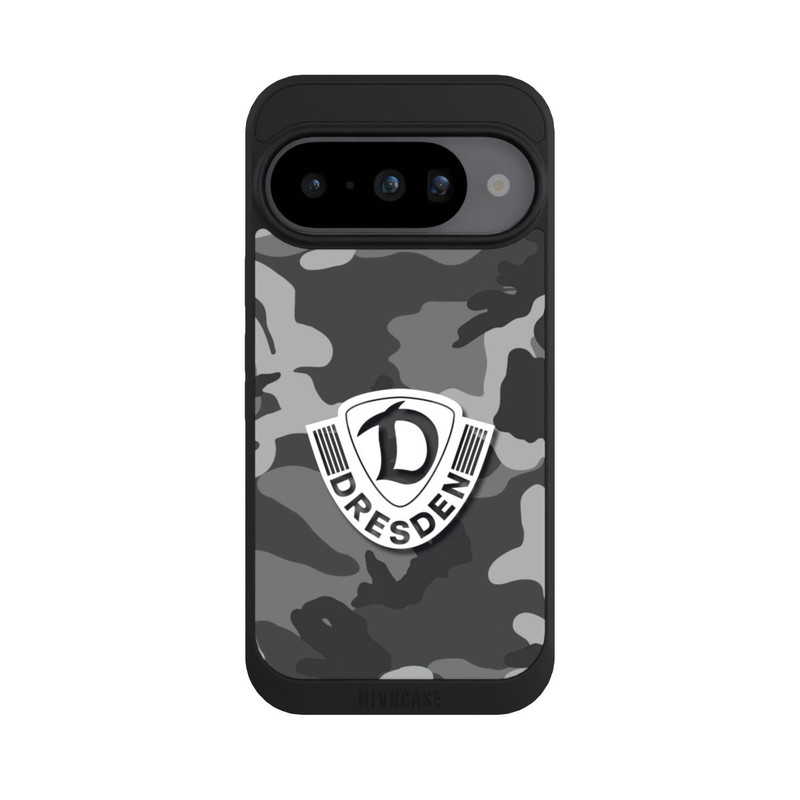 Pixel 10 NIVOpure Dresden Camouflage Grau - Dynamo Dresden
