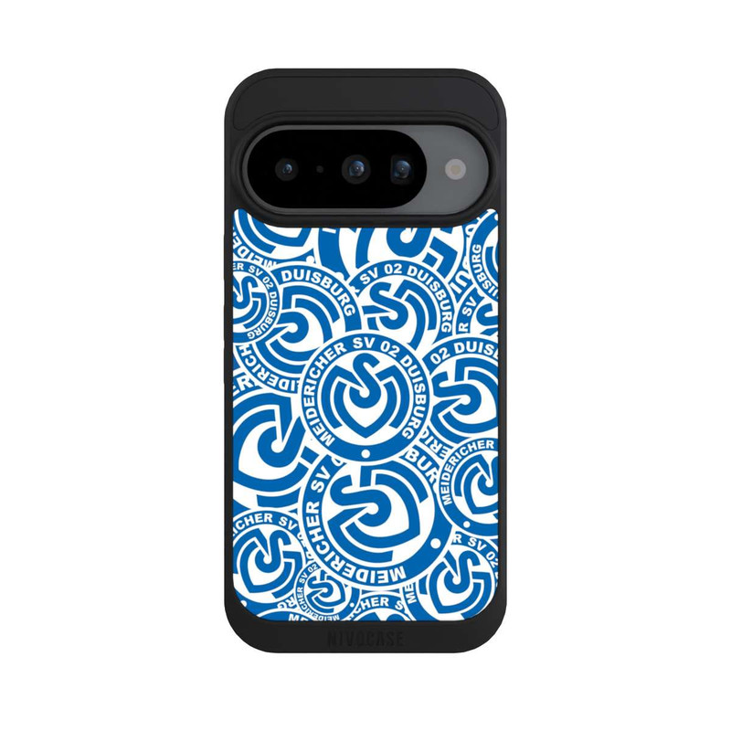 Pixel 10 NIVOpure MSV Logos Blau