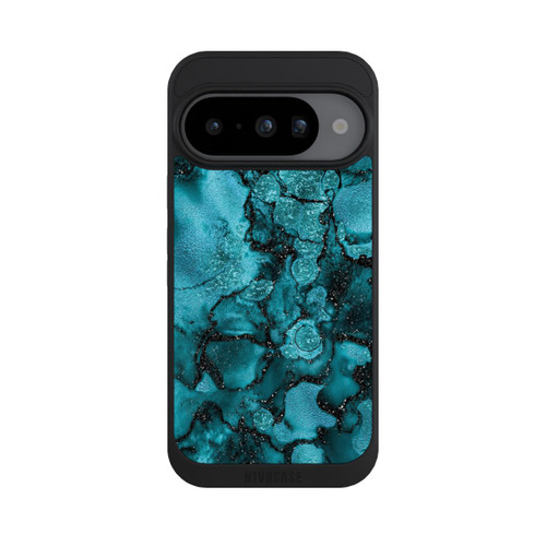 Google Pixel 10 NIVOpure  Blauer Glitzerlook