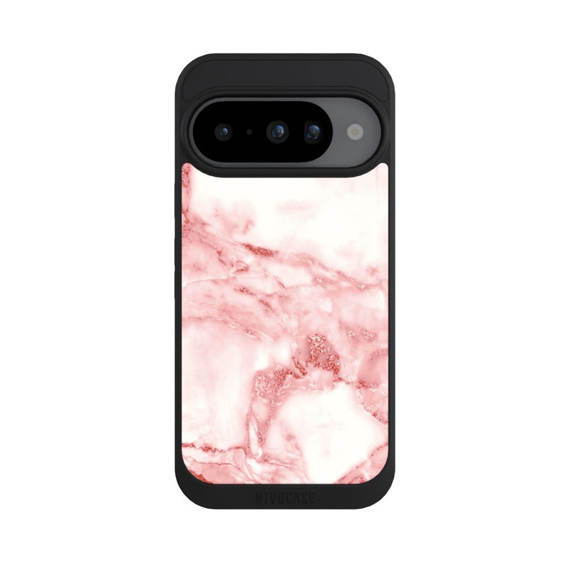 Pixel 10 NIVOpure Marmor rosa und weiß