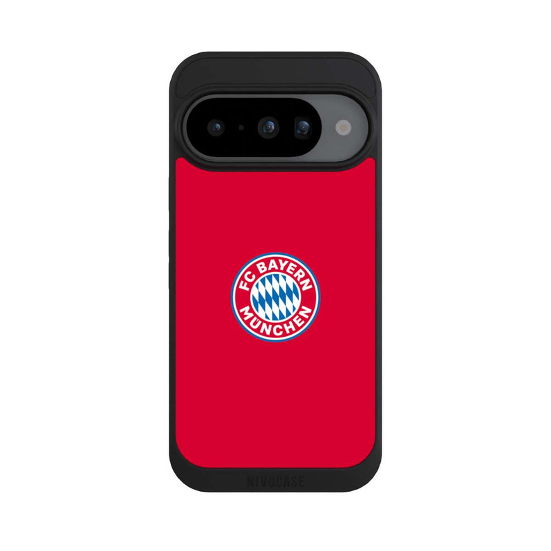 Pixel 10 NIVOpure FCB Logo auf Rot