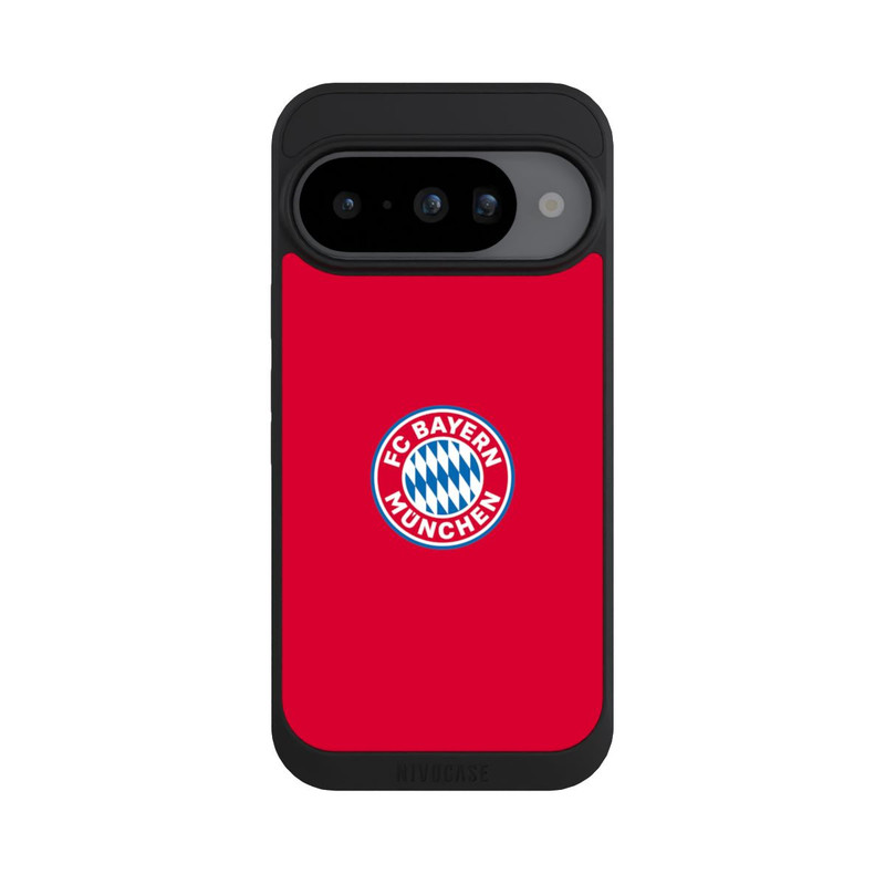 Pixel 10 NIVOpure FCB Logo auf Rot