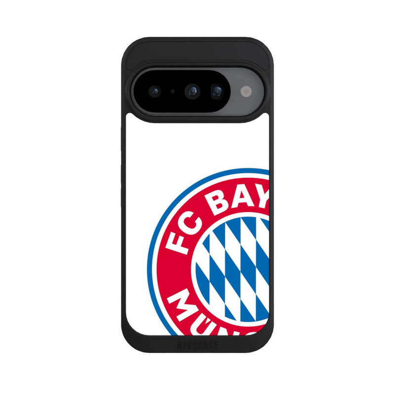 Pixel 10 NIVOpure Großes FCB Logo Weiß