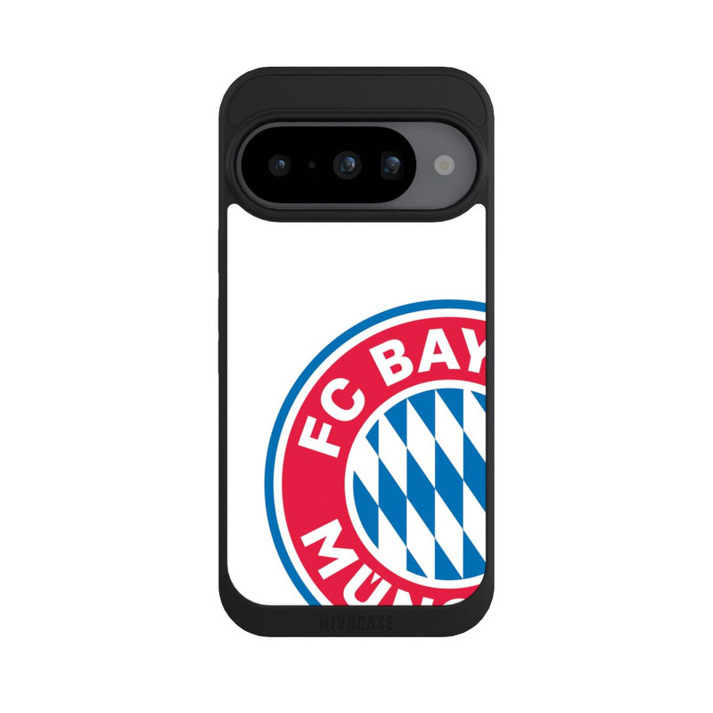 Pixel 10 NIVOpure Großes FCB Logo Weiß