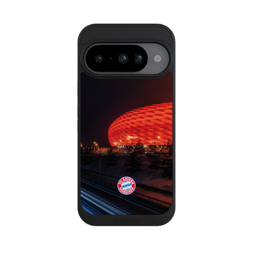 Google Pixel 10 NIVOpure Allianz Arena at night FCB