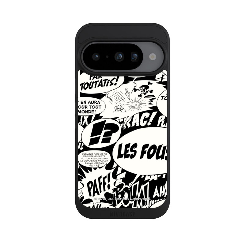 Pixel 10 NIVOpure Sprechblasen Asterix Schwarz