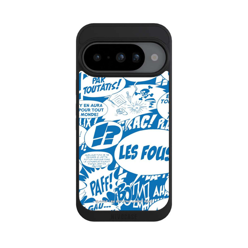 Pixel 10 NIVOpure Sprechblasen Asterix Blau
