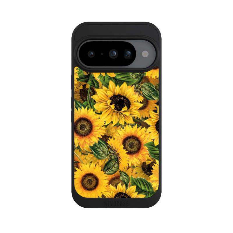 Pixel 10 NIVOpure Sonnenblumenmuster