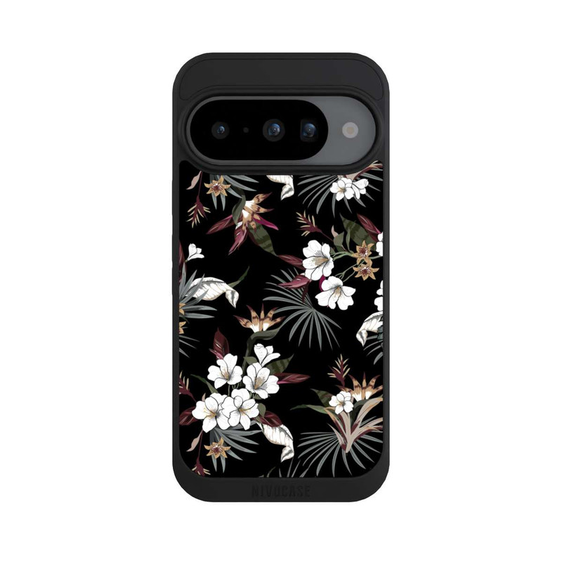 Pixel 10 NIVOpure Flowers Black