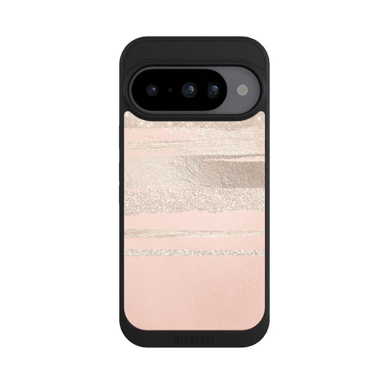 Pixel 10 NIVOpure Glitzerschichten (Rosé/Silver) Glitterlook