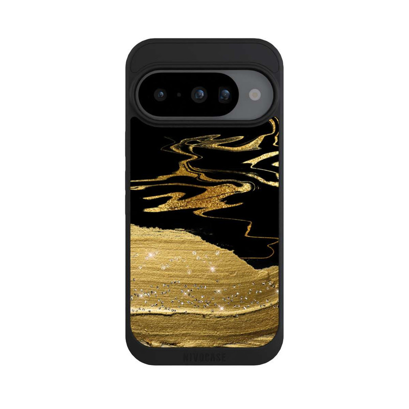 Pixel 10 NIVOpure Marmoradern im Goldlook