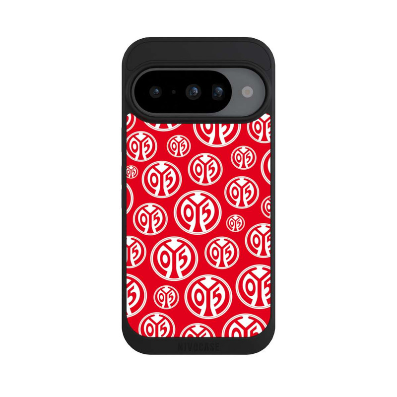 Pixel 10 NIVOpure MZ 05 Logos auf Rot