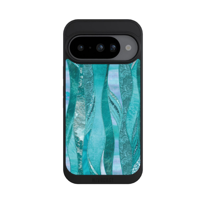 Pixel 10 NIVOpure Look pailleté glamour bleu