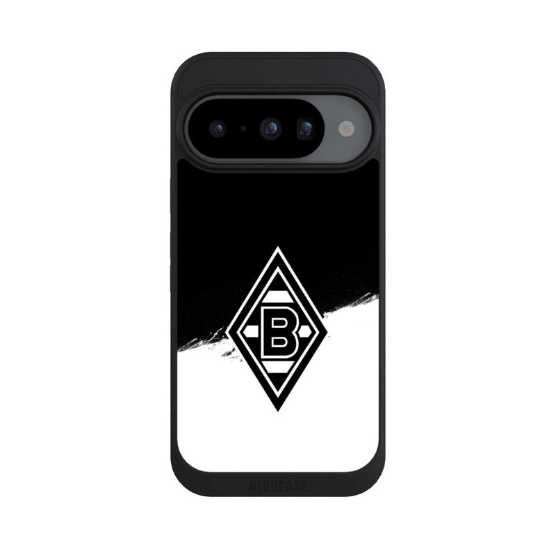 Pixel 10 NIVOpure Borussia Scratch Schwarz-Weiss