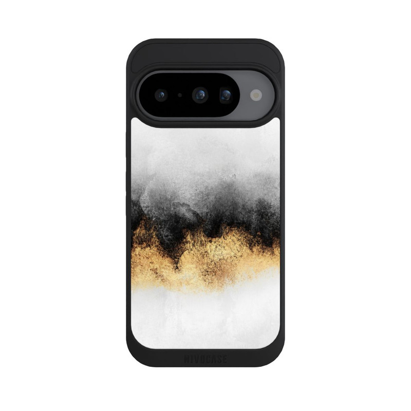 Pixel 10 NIVOpure Grauer Himmelstaub Golddruck