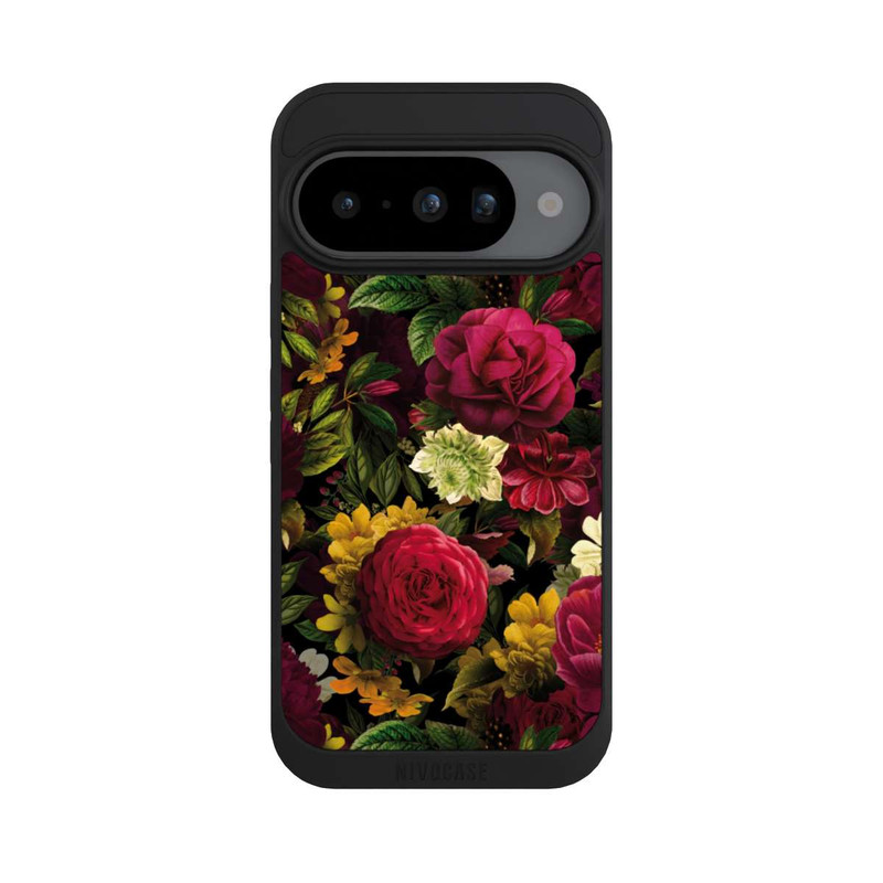 Pixel 10 NIVOpure Farbenfrohe Blumen