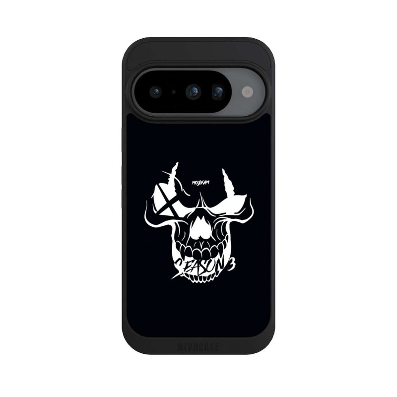 Pixel 10 NIVOpure Schädel Schwarz/Weiß