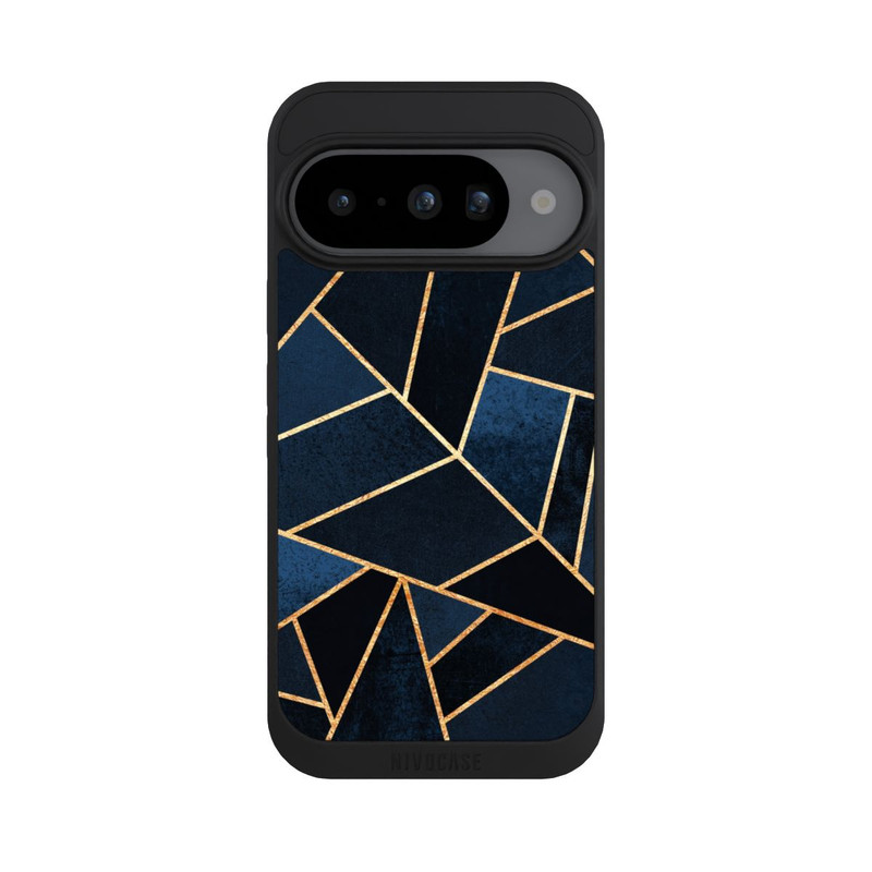 Pixel 10 NIVOpure Navy Stein Golddruck
