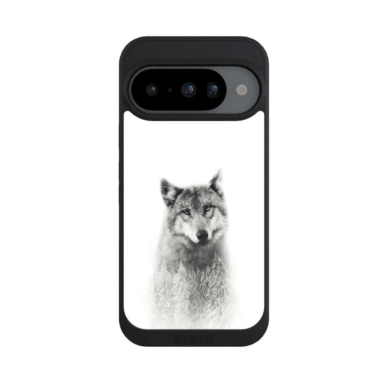Pixel 10 NIVOpure Der Wolf und der Wald