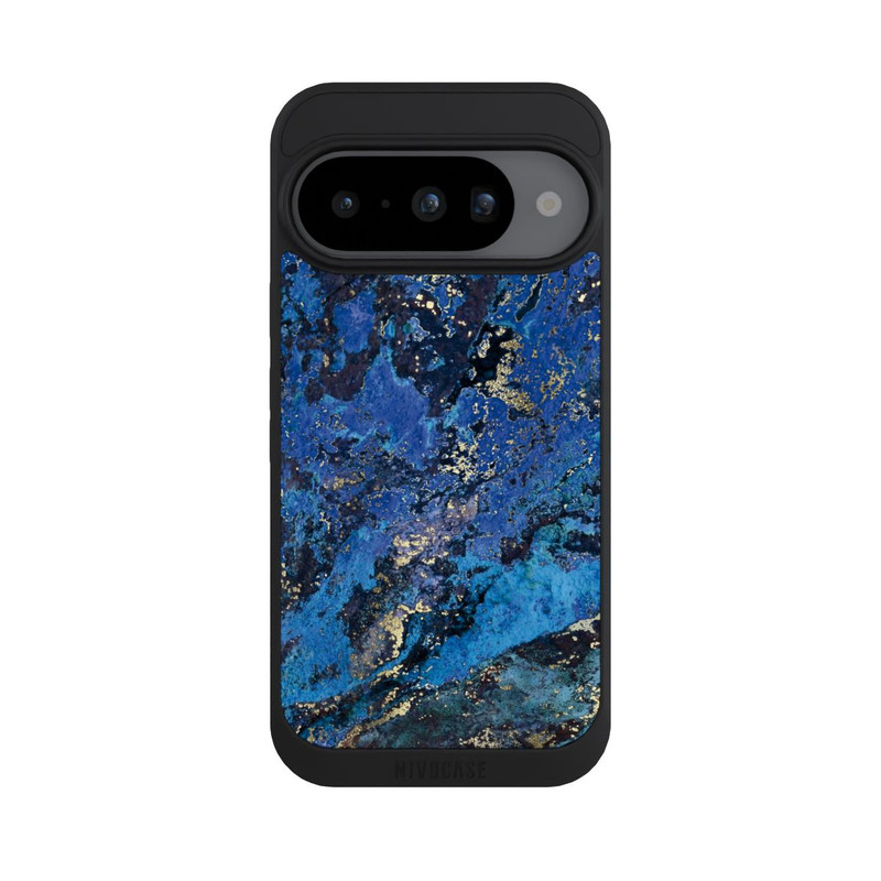 Pixel 10 NIVOpure Lapislazuli blau und gold