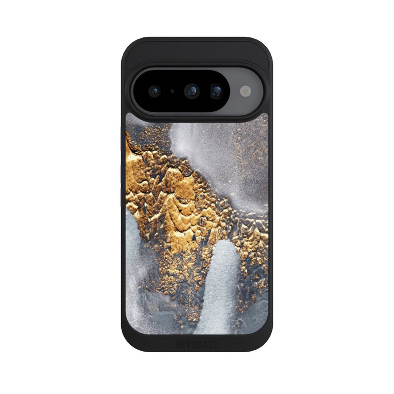 Pixel 10 NIVOpure Beton-Gold-Glitzerlook