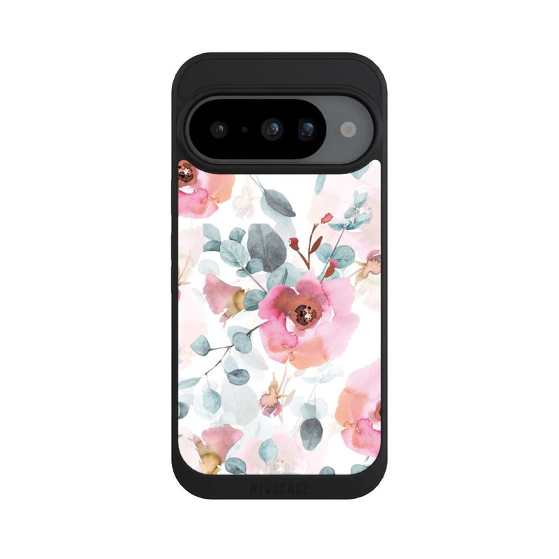 Pixel 10 NIVOpure Aquarell Blumentapete