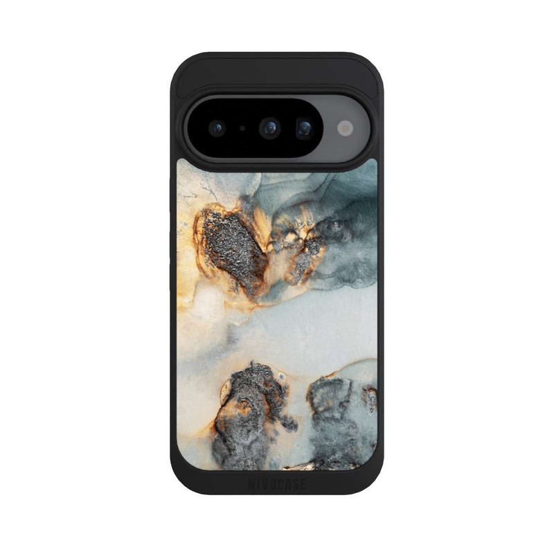 Pixel 10 NIVOpure Flutwellen Golddruck