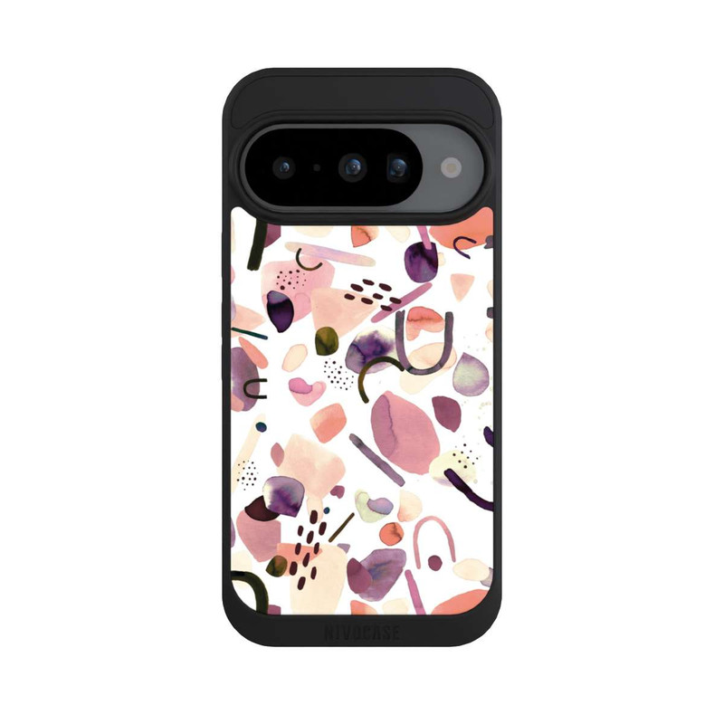 Pixel 10 NIVOpure Abstrakte Formen aquarell lila