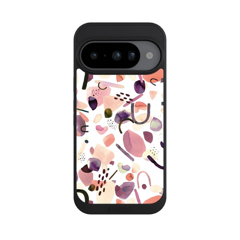 Pixel 10 NIVOpure Abstrakte Formen aquarell lila