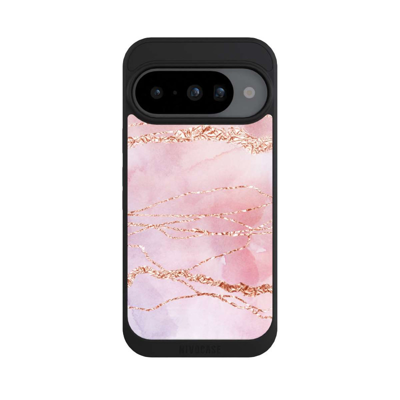 Pixel 10 NIVOpure Glitzer Look Pink Mädchen Marmor