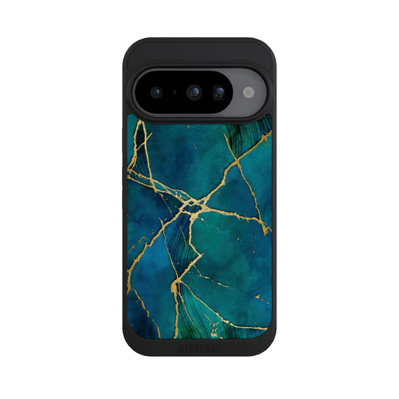 Pixel 10 NIVOpure Mineralischer Glamourlook Blaugold