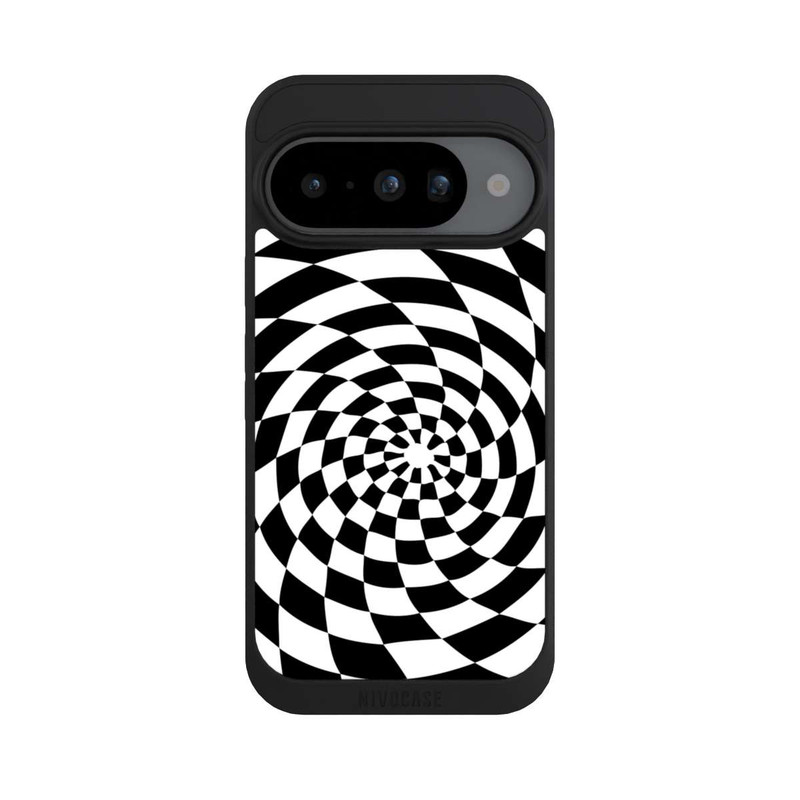 Pixel 10 NIVOpure Illusion en noir et blanc