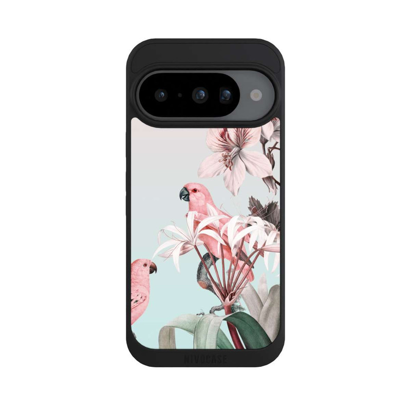 Pixel 10 NIVOpure paradiesische Papageien Pastell