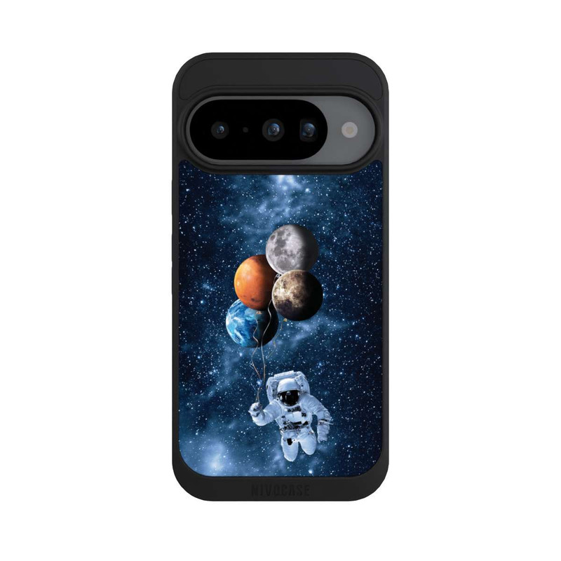 Pixel 10 NIVOpure Astronaute avec des Planètes