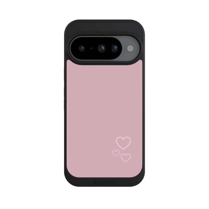 Pixel 10 NIVOpure Petits coeurs roses