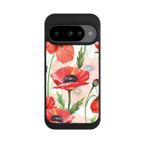 Google Pixel 10 NIVOpure Wasserfarbe Mohnblumen