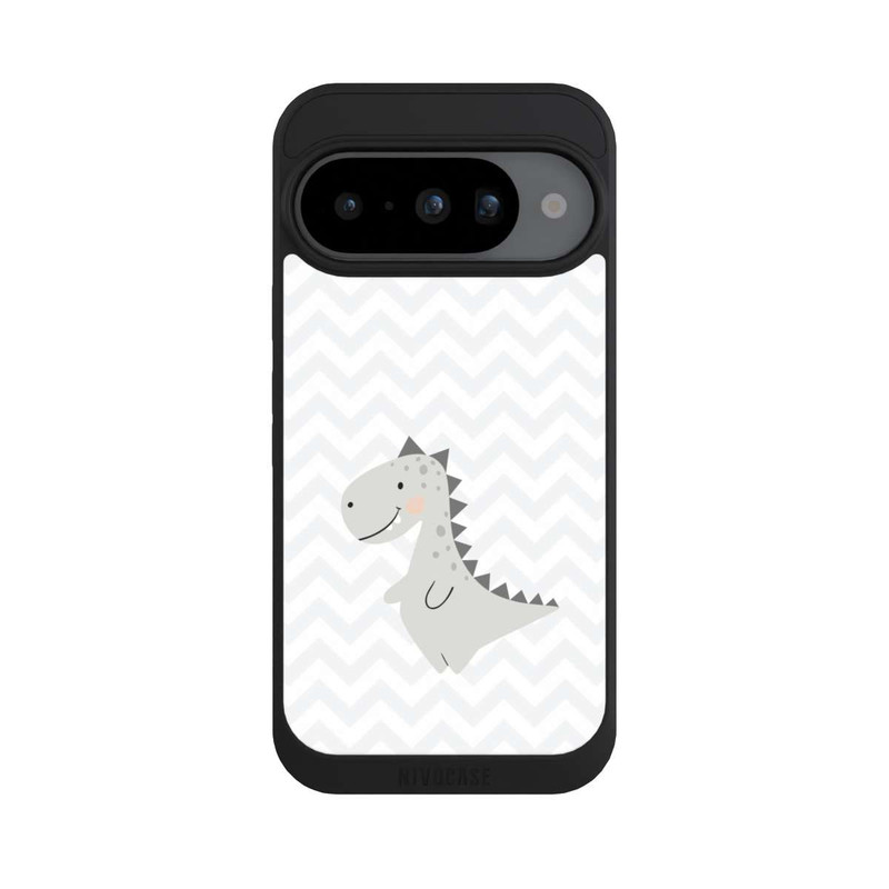 Pixel 10 NIVOpure Grauer Dino