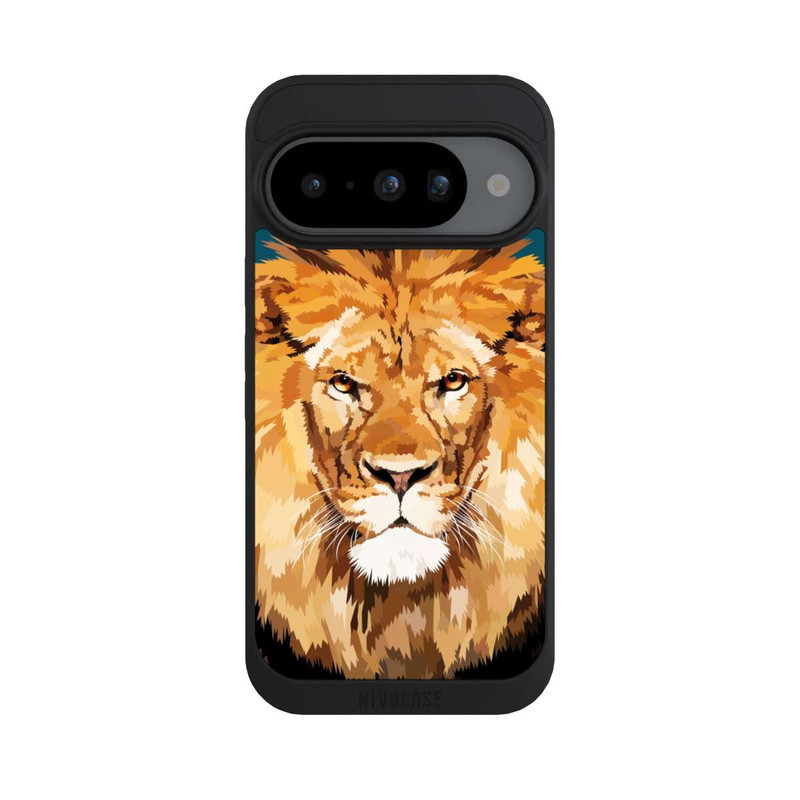 Pixel 10 NIVOpure Lion en gros plan