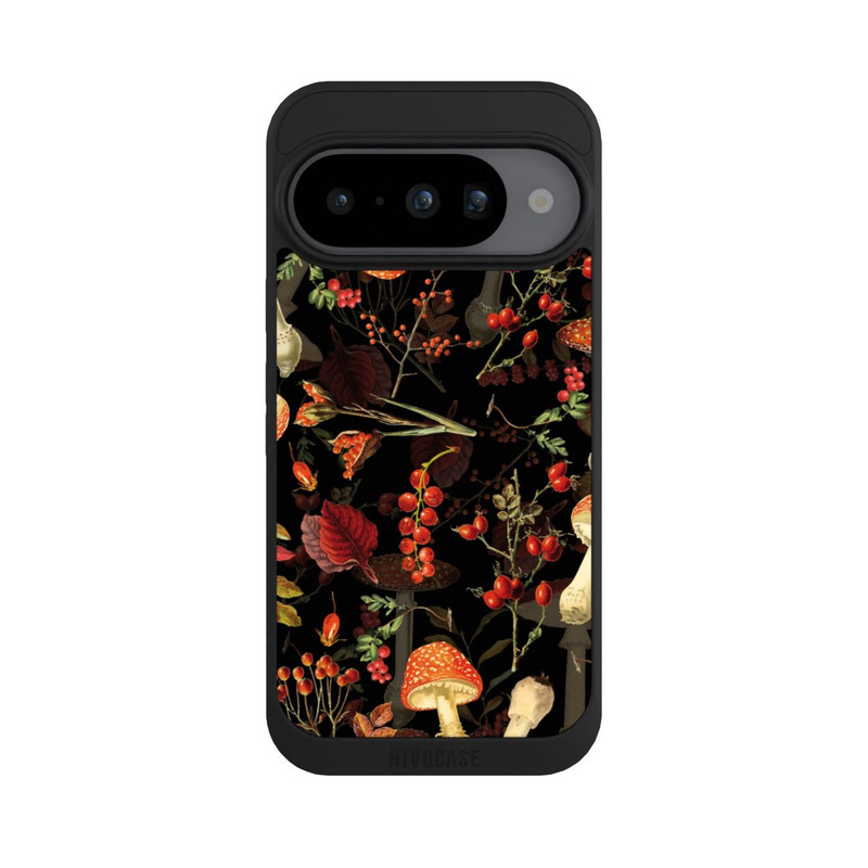 Pixel 10 NIVOpure Pilzmuster Schwarz