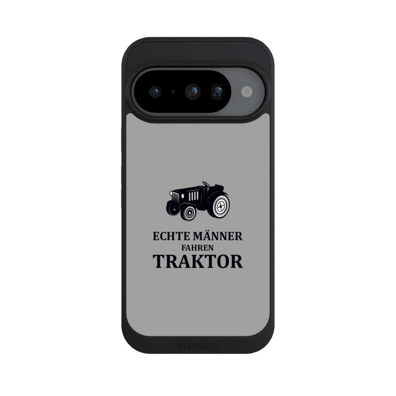 Pixel 10 NIVOpure Echte Männer Fahren Traktor