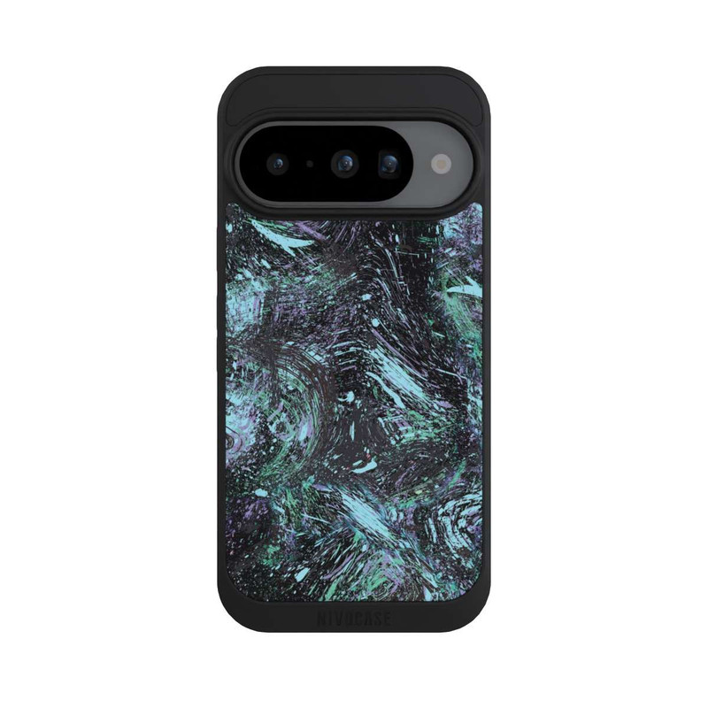Pixel 10 NIVOpure Abstrakt tropfender Staub lila