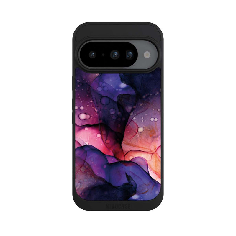 Pixel 10 NIVOpure Flüssige Kunst Lila-Pink