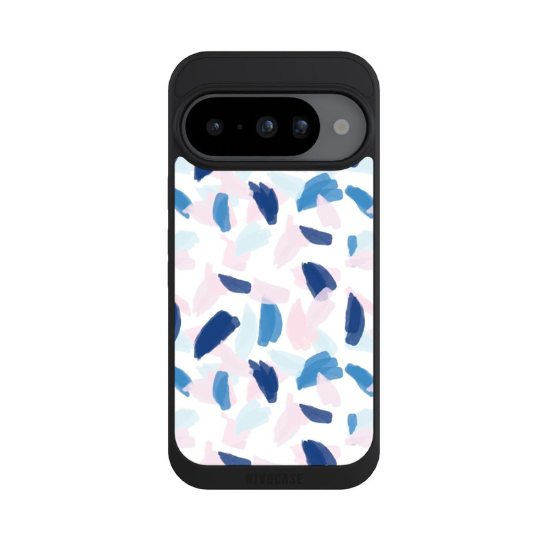 Pixel 10 NIVOpure Blaue und rosa Farbe