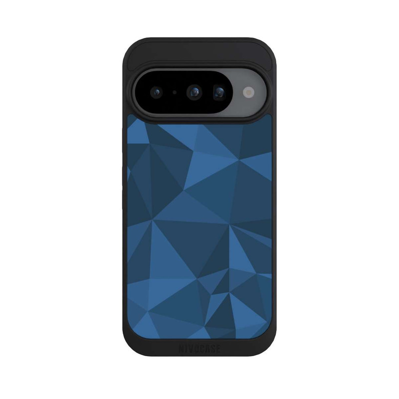 Pixel 10 NIVOpure Polygon Pattern Blue