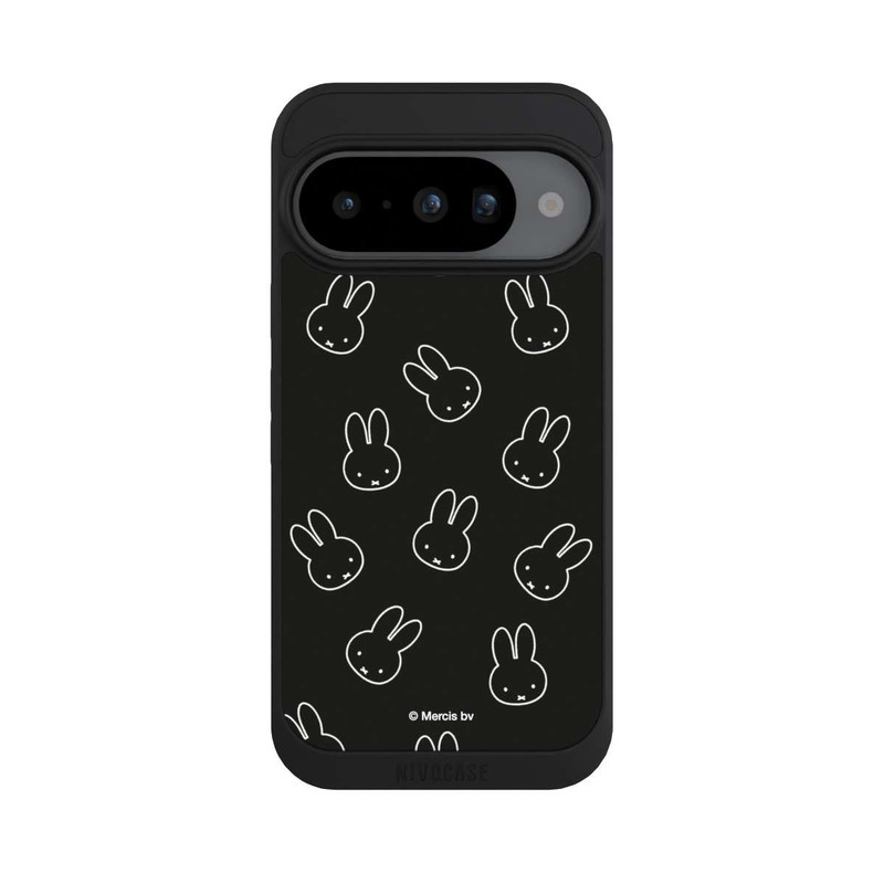 Pixel 10 NIVOpure Miffy Muster Schwarz