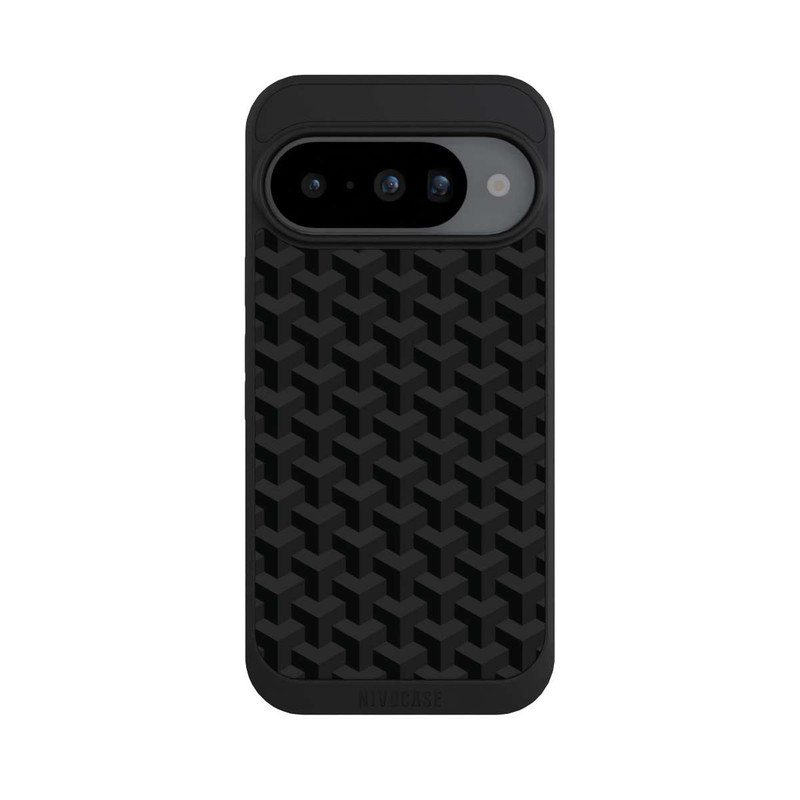 Pixel 10 NIVOpure Black Isometric Pattern