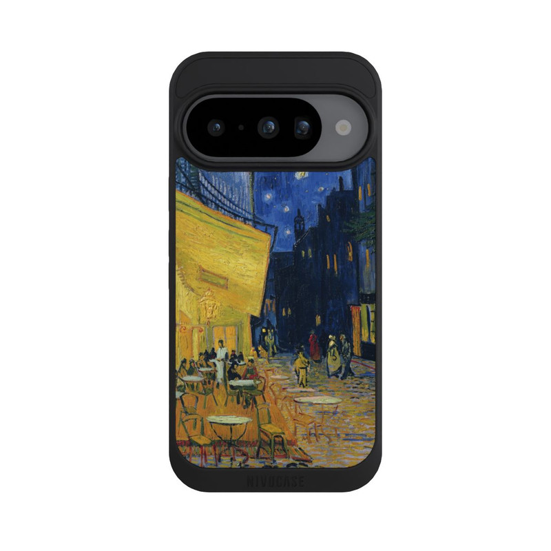 Pixel 10 NIVOpure Cafe Terrace Place du Forum by Vincent Van Gogh