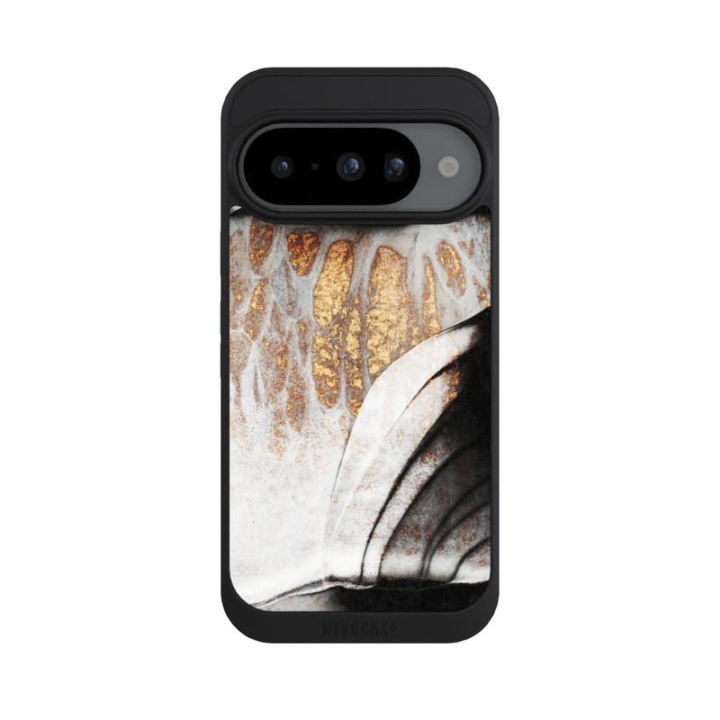 Pixel 10 NIVOpure Black and Gold Veins
