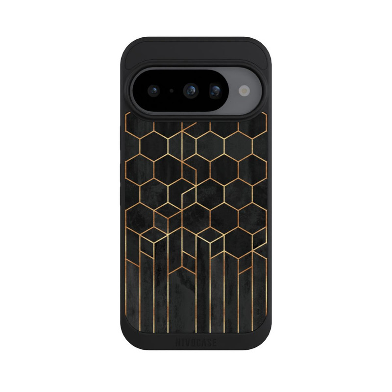 Pixel 10 NIVOpure Hexagones noirs