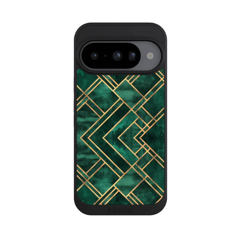 Pixel 10 NIVOpure Grüne Blöcke